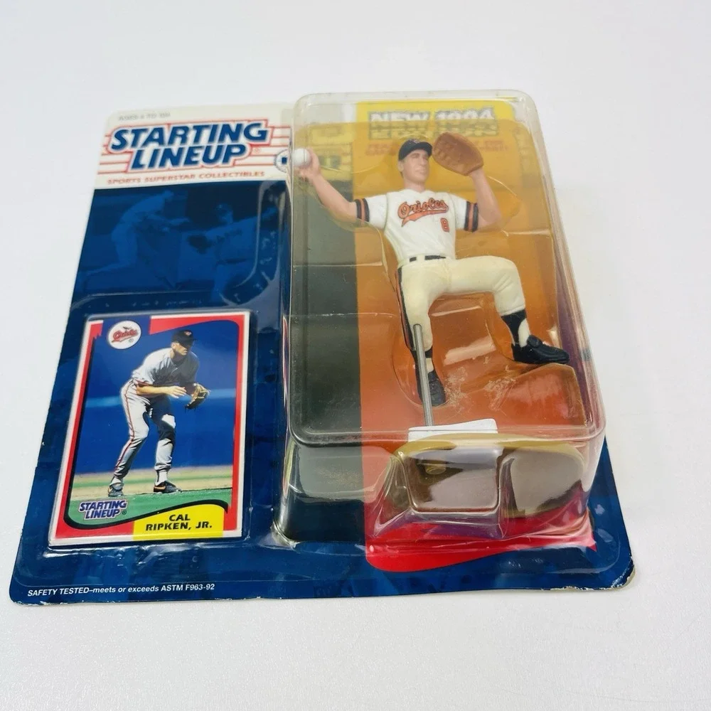 1994 Starting Lineup Cal Ripken Jr Orioles With Trading Card